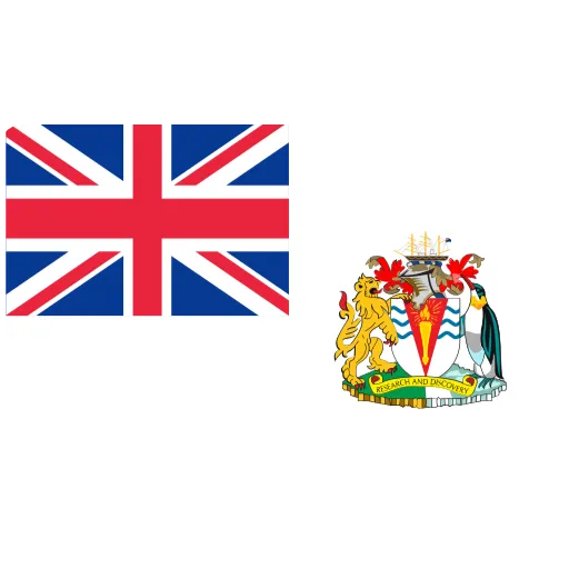 Britanya Antarktika Toprağı bayrağı