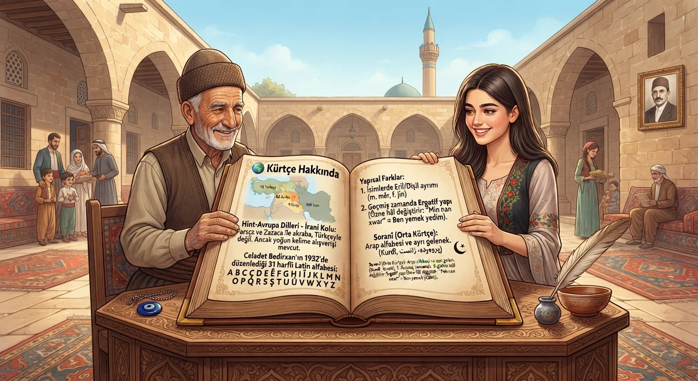 Kürtçe öğrenmeye başlayan biri